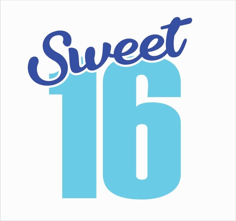 Sweet 16 Welcome Sign